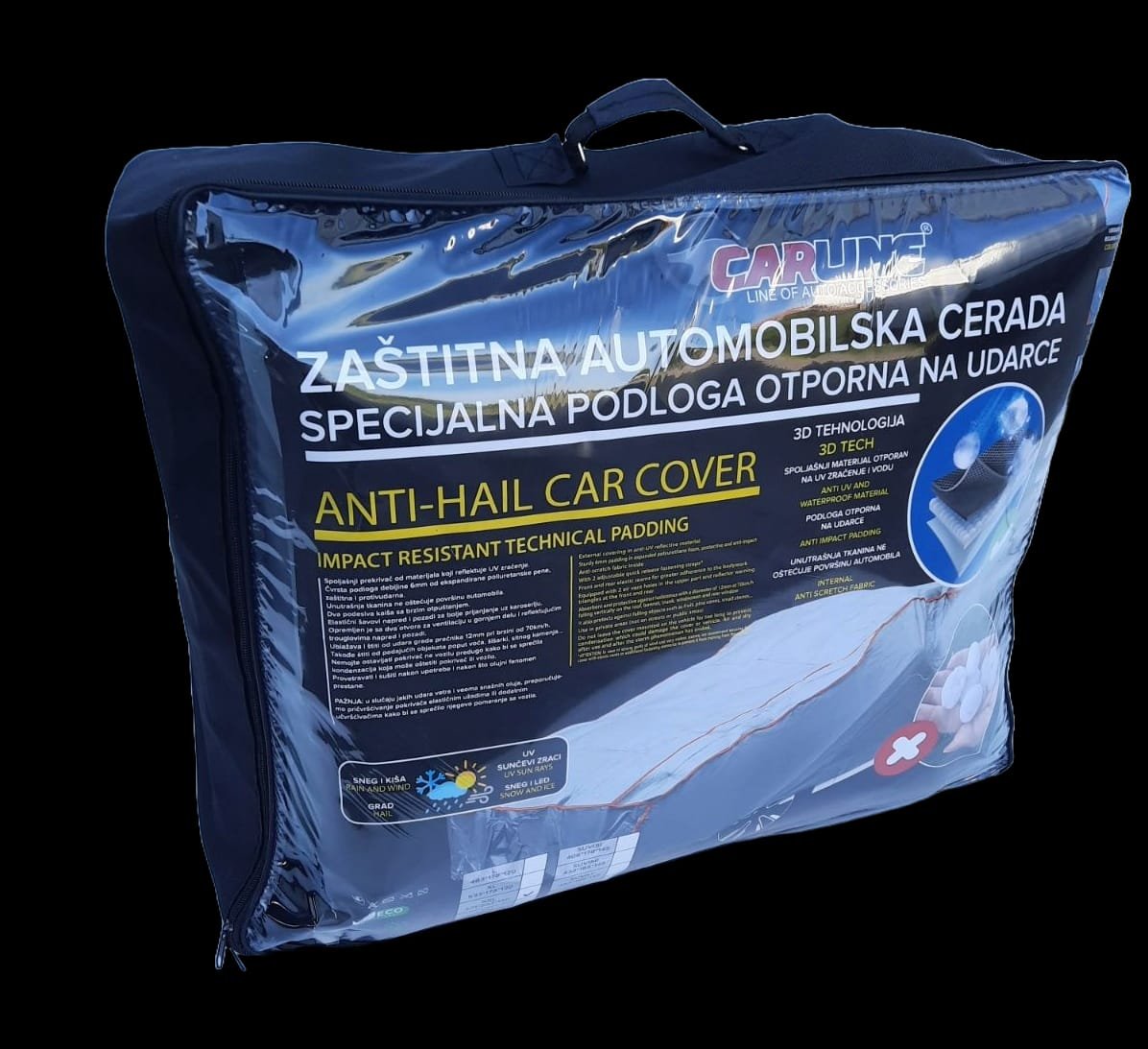 Cerada protivgradna LC 520x178x150 - Slika 4
